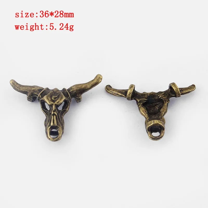 1 упаковка, античное серебро/бронза/золото, Bull Toro, taureau, голова, подвески, подвеска для ожерелья, браслета, ювелирных изделий, аксессуары