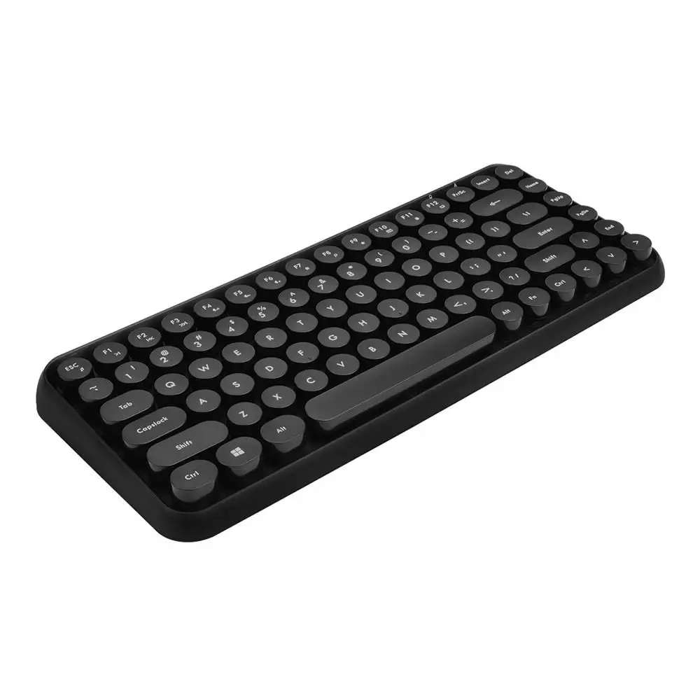 Ajazz 308i Bluetooth беспроводная клавиатура 84 классические круглые клавиши Teclado для Windows