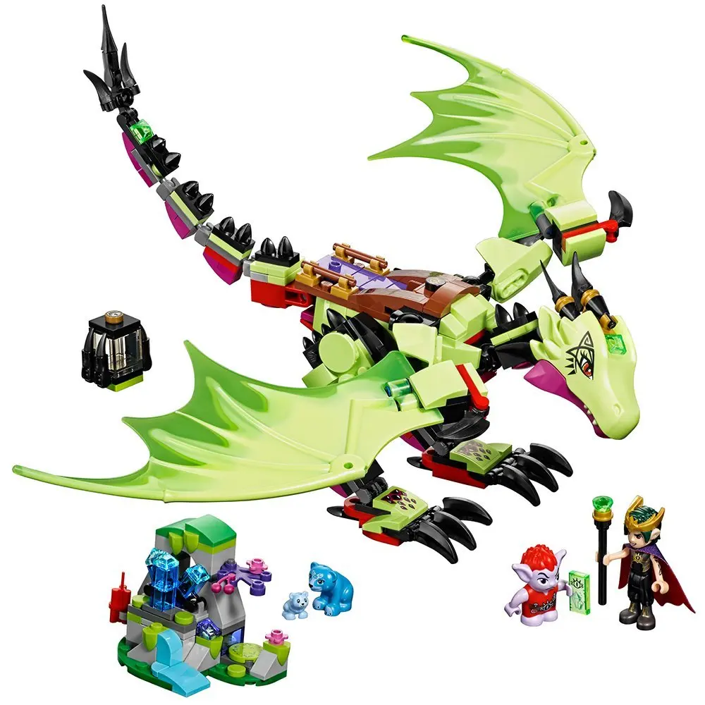 Bela Elves The Goblin King's Evil DRAGON 41183 Строительный набор модель игрушки для детей 10695