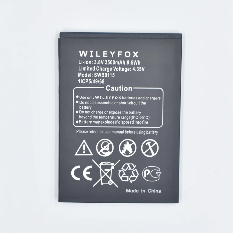 Оригинальный Hekiy для Wileyfox SWB0115 Swift 2500 мач запасная детская плата литий ионная