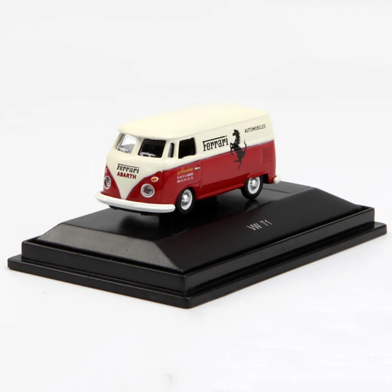 1/87 сплав T1 Ван модель автобус игрушечные машинки Литье металла коллекция автомобилей игрушки для детей взрослых