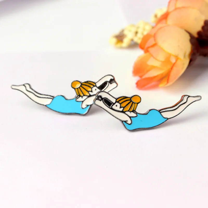 Новинка модная одежда для девочек в стиле аниме Птица на эмали форме спортивной