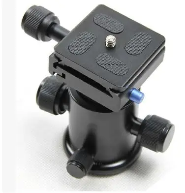 

Шаровая Головка для штатива-трипода из трипода с пластиной быстрого крепления для камеры 1/4 "3/8" винт-адаптер с наружной резьбой для DSLR Камер...