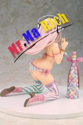 Alphamax Super Sonico с башней Макарон 1/7 полная сексуальная ПВХ фигурка для девочки