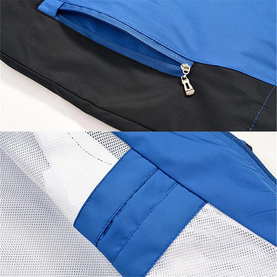 Mens Tracksuit Spring Autumn Sets Long Sleeve Leisure Thin Track Suit New Sportswear for Male Coat+Pants Large Size L-5XL | Мужская