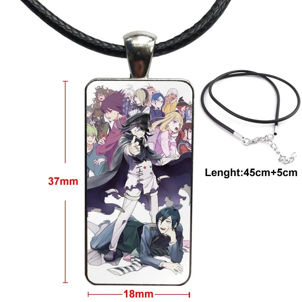 Детский Цветной Стеклянный кабошон из нержавеющей стали с прямоугольной