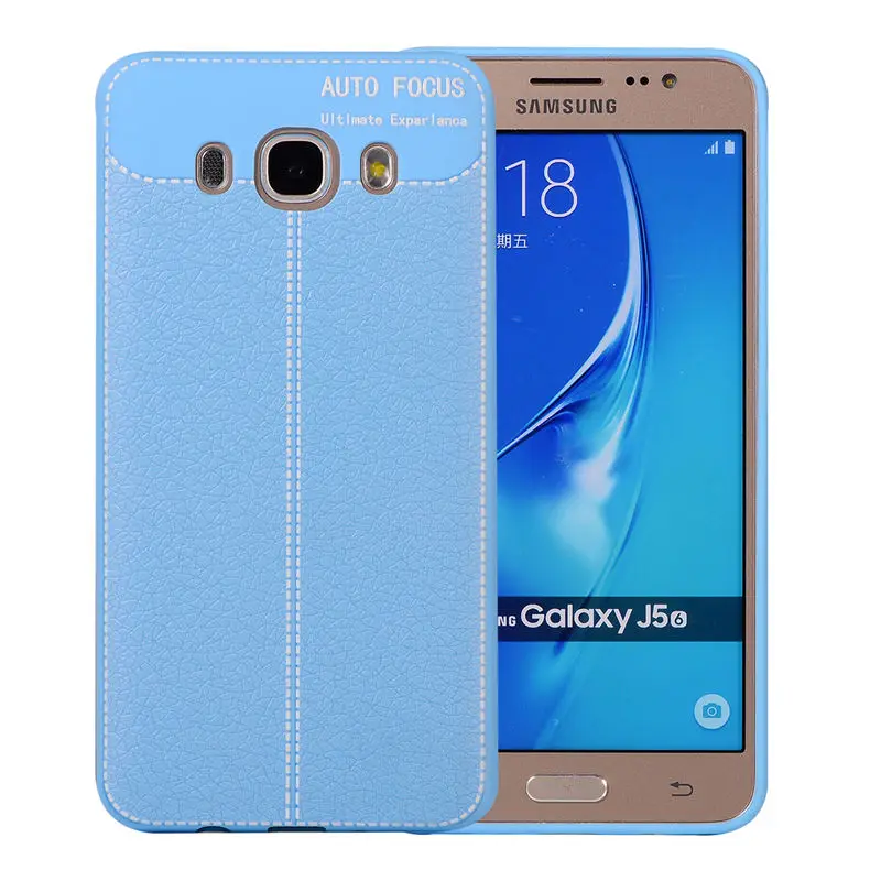 Высокое качество Бизнес мягкий чехол TPU для samsung Galaxy J5 2016 Защитный корпус телефона