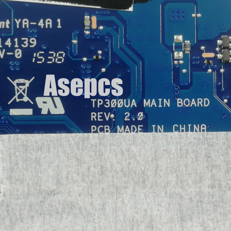 TP300UA материнская плата для ноутбука For Asus Q302U Q302UA TP300U TP300 тест оригинальная 4G RAM/I5-6200