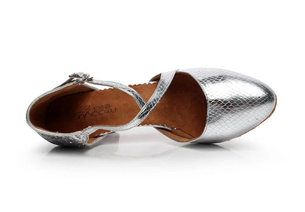 Женская бальная обувь для латинских танцев Женские сандалии сальсы танцевальная