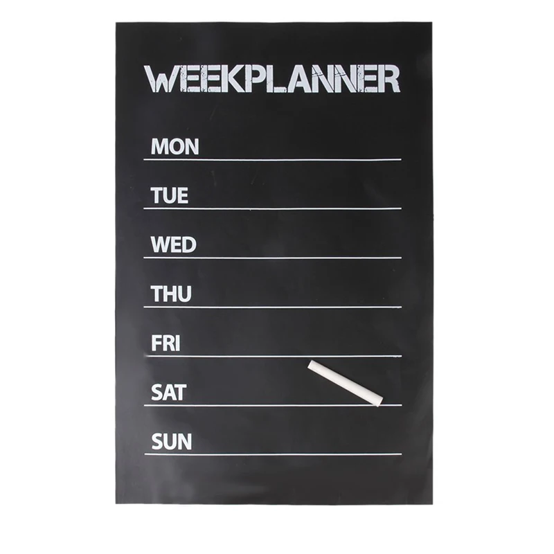 Slate Wall Sticker Weekly Planner Removable House Decoration | Инструменты