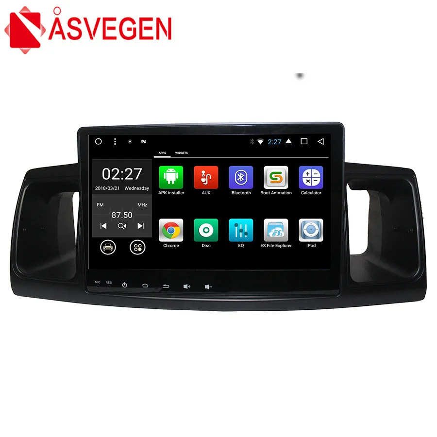 

Asvegen 9 inch 2din Android 7.1 HD Otca Core Car Navigation Stereo Multimedia Player Auto GPS Radio For Toyota COROLLA EX 2013
