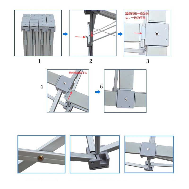 Портативный Свадебный Цветочный настенный каркас складной стенд из