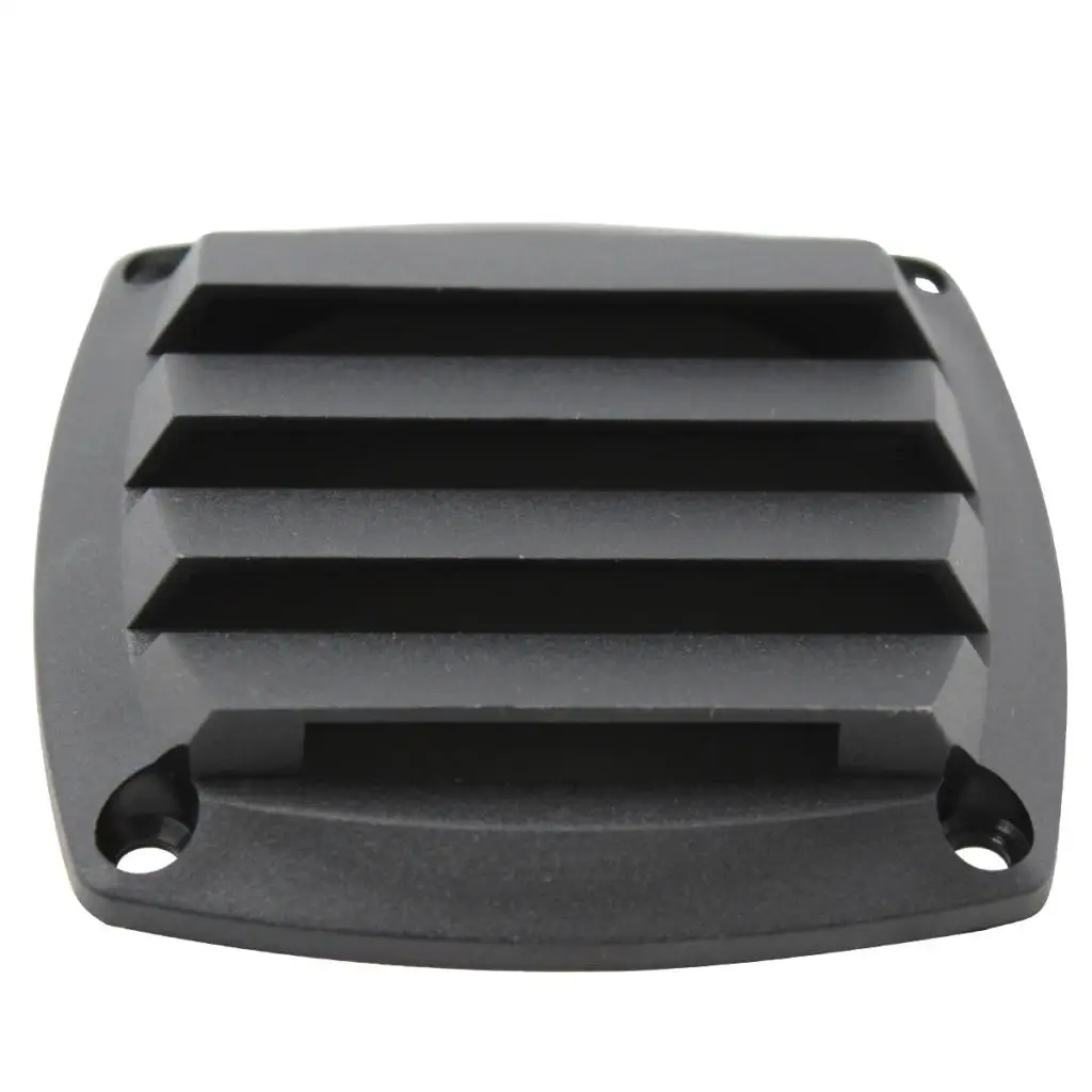 8.5x 8.5x2.5cm Marine Plastic Vents Hull Air Vent Boat Louvered Deck Hardware for 3Inch Tube Hose Black | Автомобили и мотоциклы