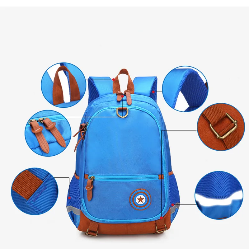 Детские школьные сумки для мальчиков и девочек основной Escolar рюкзак подростков