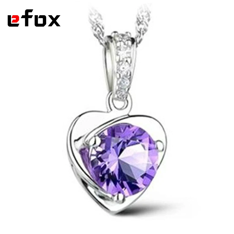 Высокое качество классический кристалл Стерлинговое Серебро 925 пробы амулеты