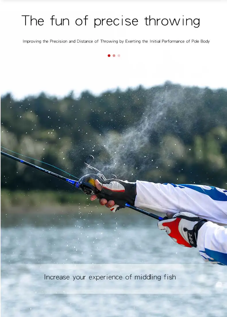 Handinglu Sub-rod Set Drop Wheel полный комплект рыболовных удочек, литых далеко в море-rod Ma Kou Sub-rod, спиннинговое колесо
