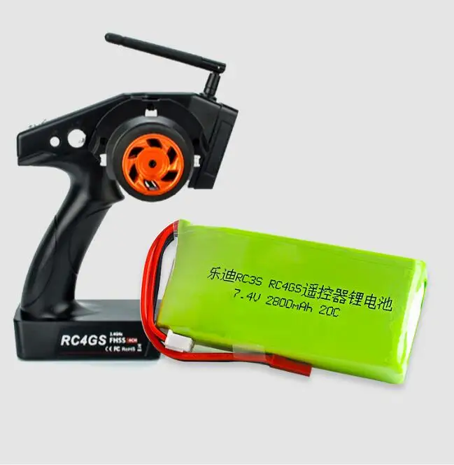 1 2 шт. 7 4 в 2800 мАч 20C литий полимерный аккумулятор 2S для Radiolink RC3S RC4GS RC6GS передатчик