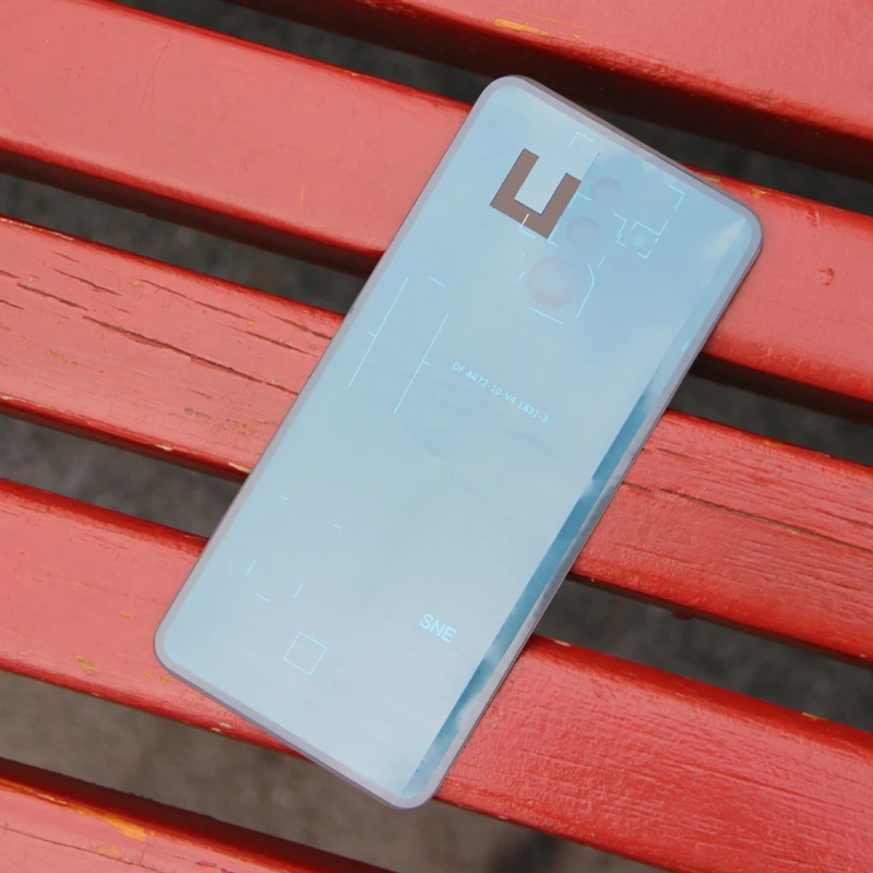 Huawei стеклянный Аккумулятор Задняя крышка корпуса Чехлы для Maimang 7 Maimang7 mate 20 lite Телефон задняя крышка батареи