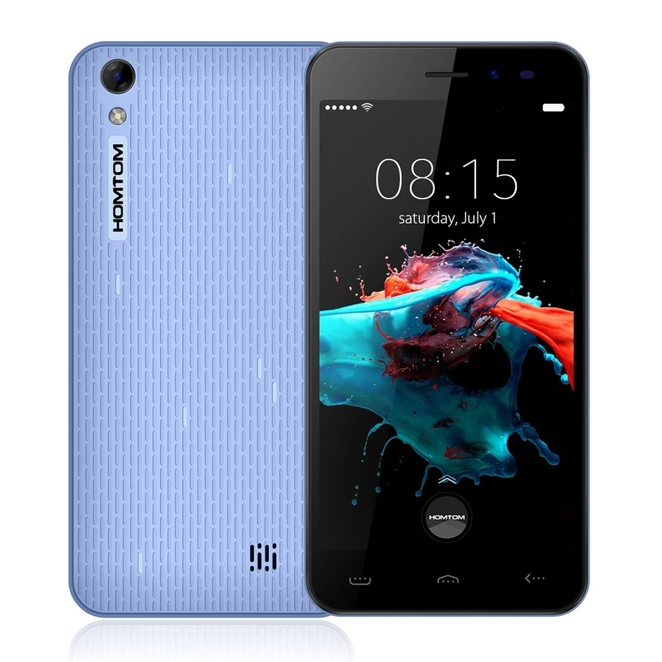 Оригинальный Новый HOMTOM HT16 5 0 дюймов 1280x720HD MT6580 1 3 ГГц Android 6 3g WCDMA 4 ядра Гб + 8 8MP смарт