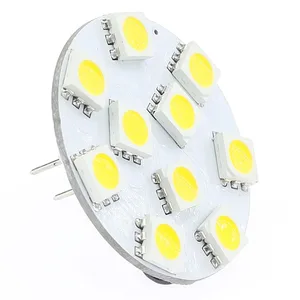 Светодиодная лампа G4 SMD5050, 12 В, 24 В, 10-30 в, 30 мм, удлиненная задняя контактная лампа 30 мм, белый, теплый белый, 5 шт.лот