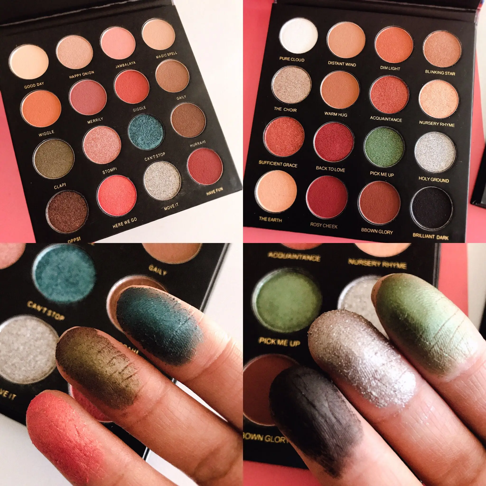 Специальные апид Девы Марии тени для век Палитра Макияж мерцающие матовые