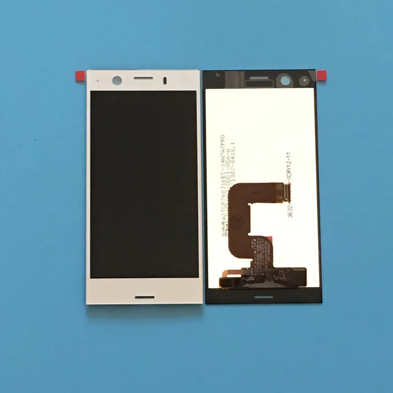 Черный серебристый цвет синий розовый для Sony Xperia XZ1 компактный g8441 g8442 ЖК дисплей
