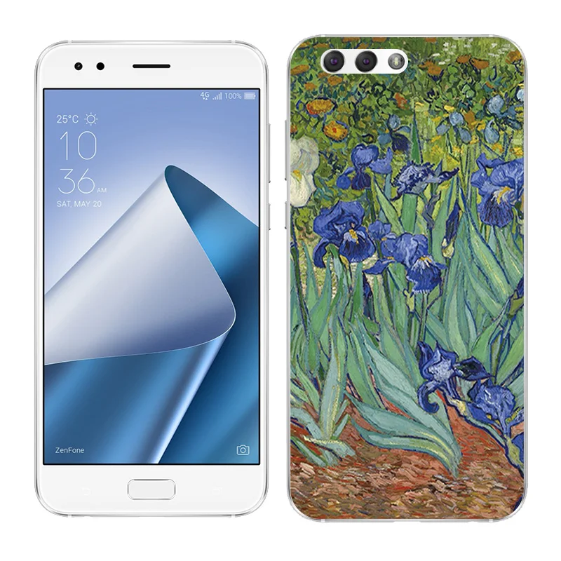 Чехлы для телефонов Asus Zenfone 4 ZE554KL, чехол с пейзажным рисунком, 5,5 дюйма, силиконовый чехол Для Zenfone 4 ze554kl для 4 ZE554KL, мягкий ТПУ