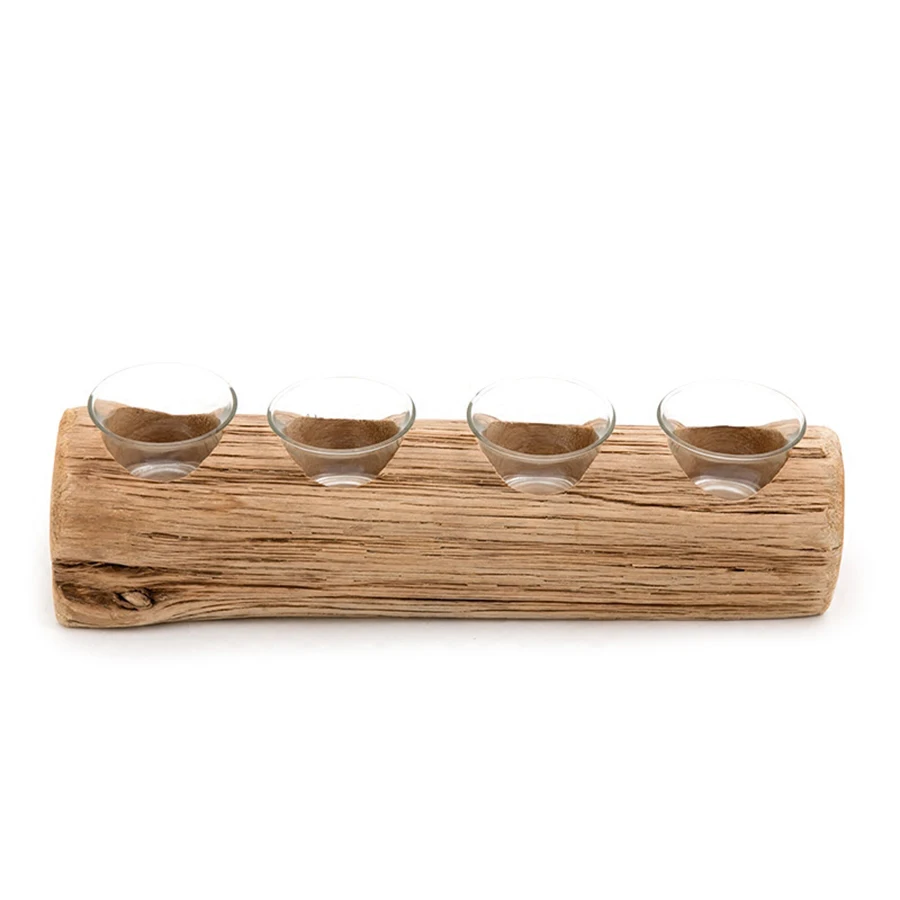 Садовый Свадебный деревянный подсвечник Zen Flower стенды скандинавский креативный