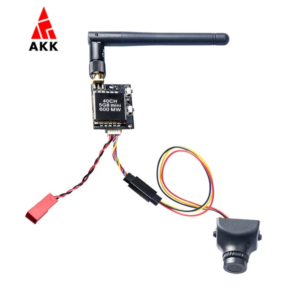 Трансмиттер AKK 700TVL 2 8 мм объектив 120 градусов камера и передатчик FPV для