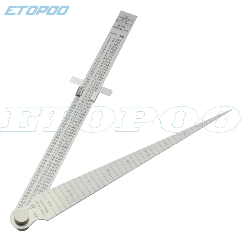 Фотометрическая линейка для проверки сварщика с линейкой из нержавеющей стали 150