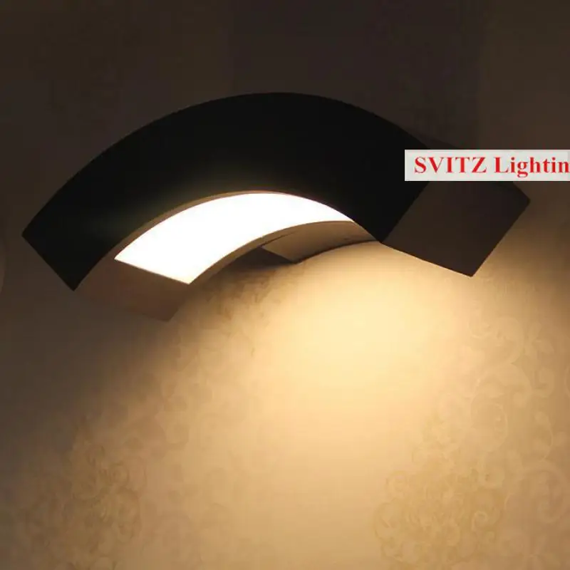 Миланский светодиодный светильник для крыльца 1 шт. настенный помещения и улицы