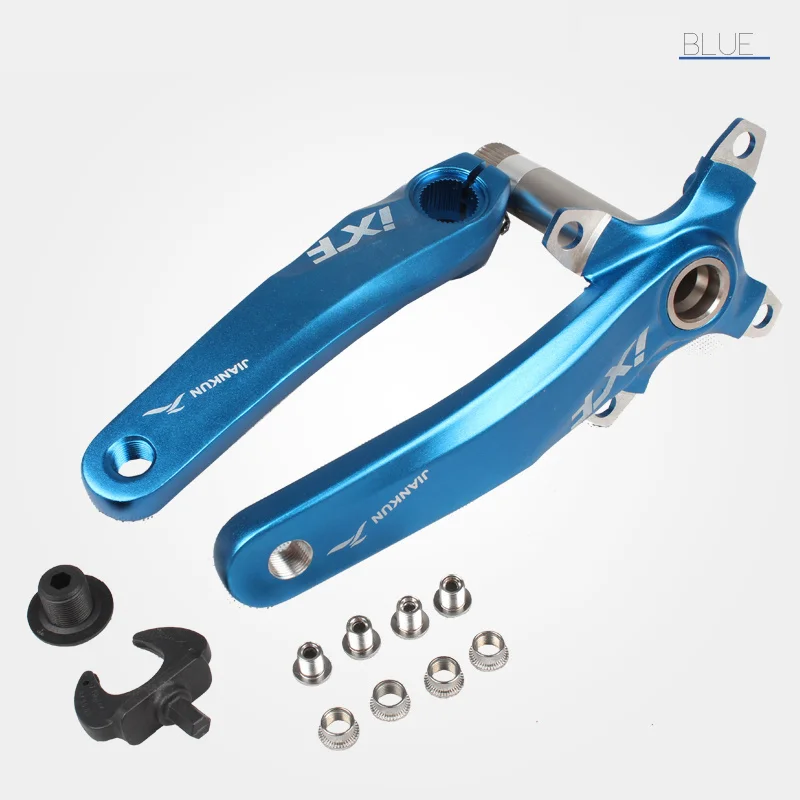 IXF 104 BCD CNC Untralight Crank Arm 170 мм MTB/дорожный велосипедный шатун с BB крышка шатуна для велосипеда Аксессуары для велосипеда