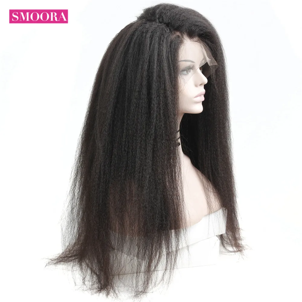 Парик с фронтальным шнурком на 360 градусов кудрявые прямые парики из