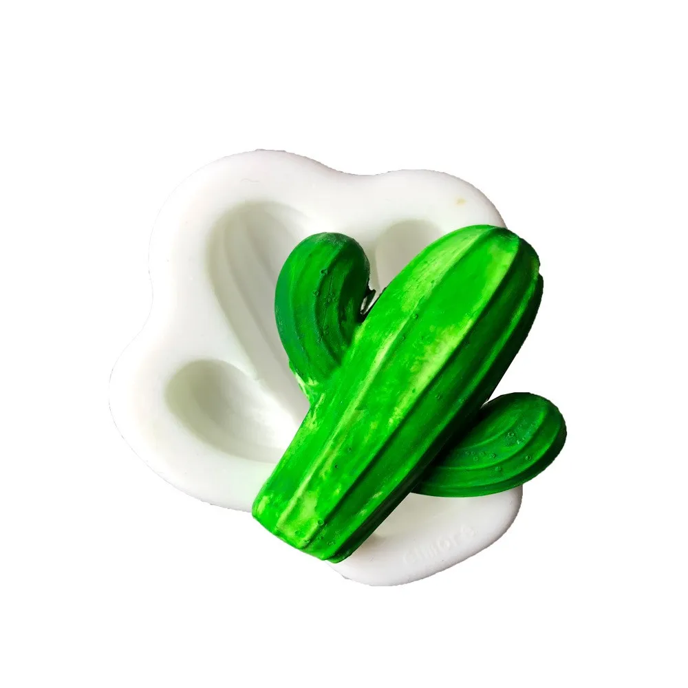 Силиконовые кактус помадка плесень один Оптовая 100 шт. в партии | Дом и сад