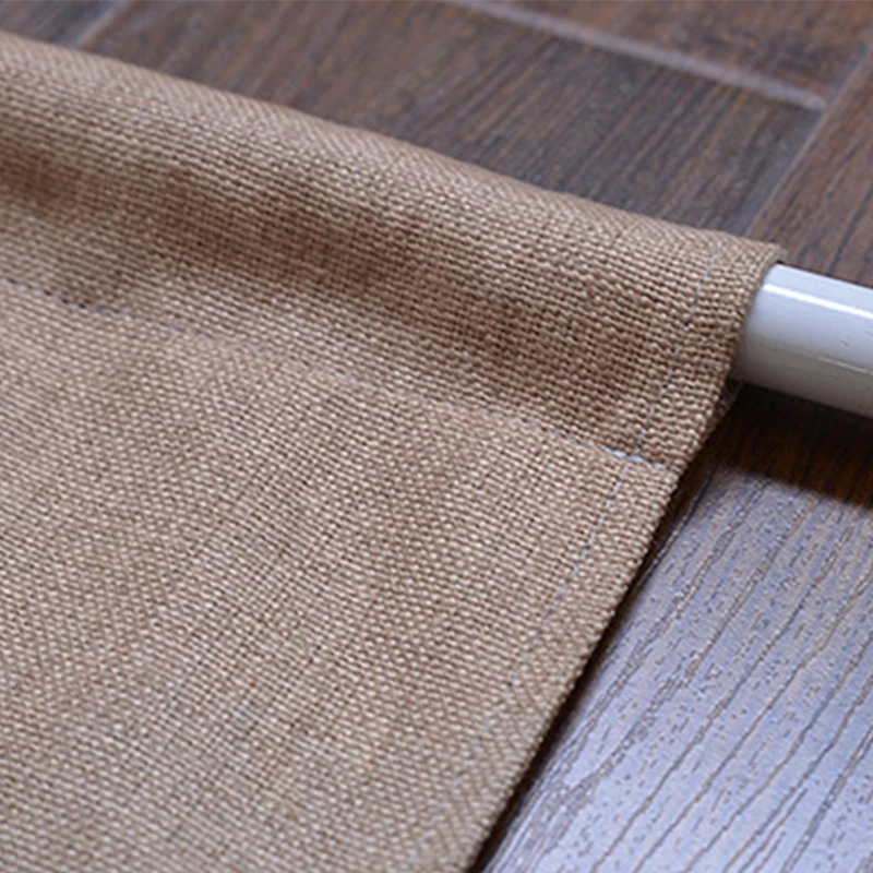 Японская дверь занавески льняные хлопковые с принтом волн Короткие Занавески