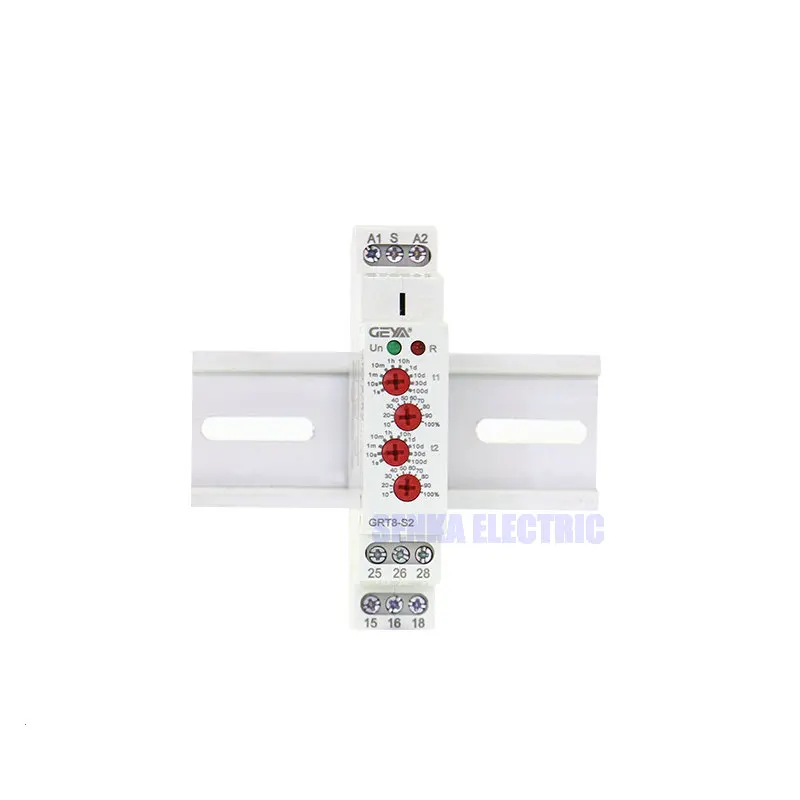4 ручки Регулируемый AC220V 16A AC/DC12V-240V реле повтора SPDT таймер Электрический защитный Асимметричный цикл реле времени