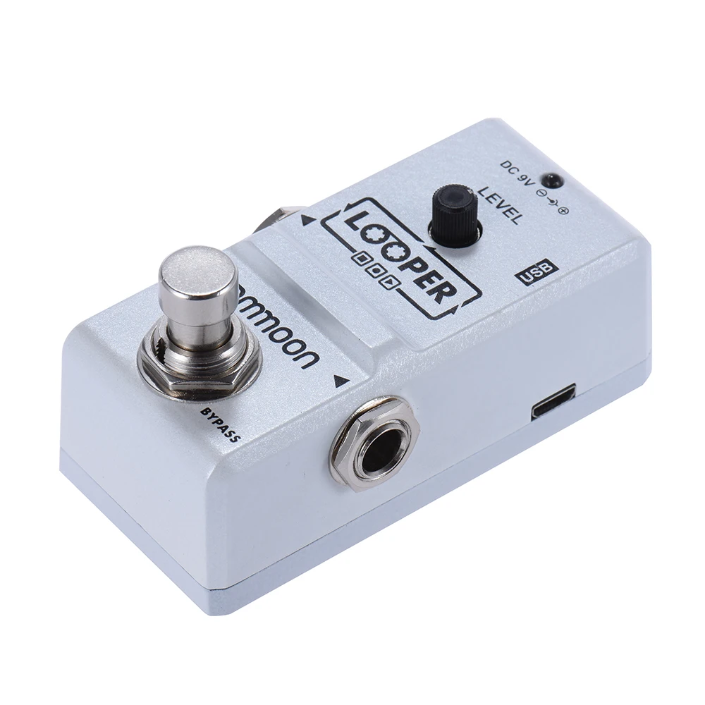 Ammoon AP-09 Looper гитарная педаль серии Nano петля эффектов для электрогитары настоящий