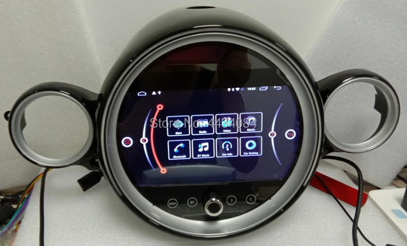 Ouchuangbo автомобильный радиоприемник GPS 4G головное устройство для Mini R55 R56 R57 R58 R59 2007