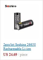 GOLISI S43 26650 Перезаряжаемые Батарея литий-ионный аккумулятор 4300mAh 3,7 V 35A большого потока энергии низкое внутреннее сопротивление для Светодиодный фонарики Налобные