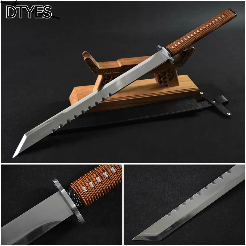 Китайский металлический меч из марганцевой стали ручной работы китайский острый