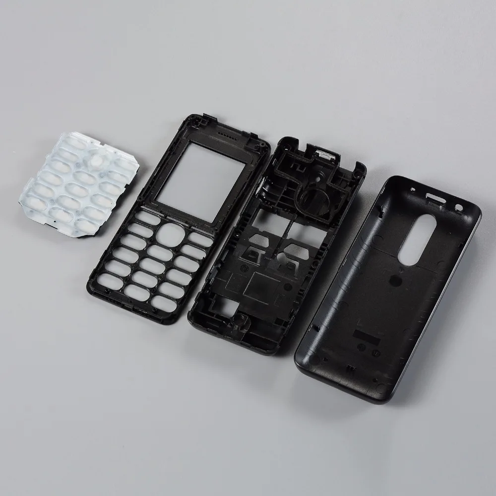 Для Nokia 108 1080 Корпус Передняя рамка+ средняя рамка+ задняя крышка батареи+ брелки+ Инструменты