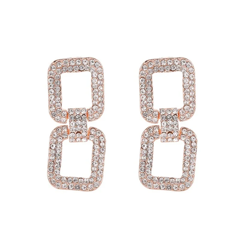 Большие висячие серьги для женщин геометрические массивные 2018 модные