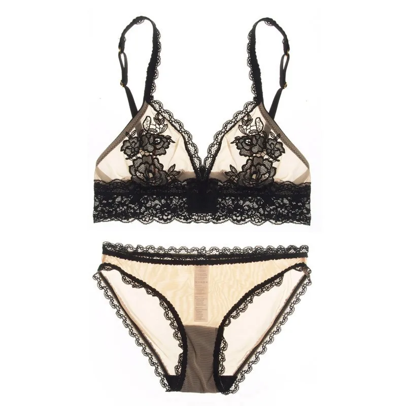 ню цвет сексуальное ультратонких бюстгальтер кружево нижнее белье женское