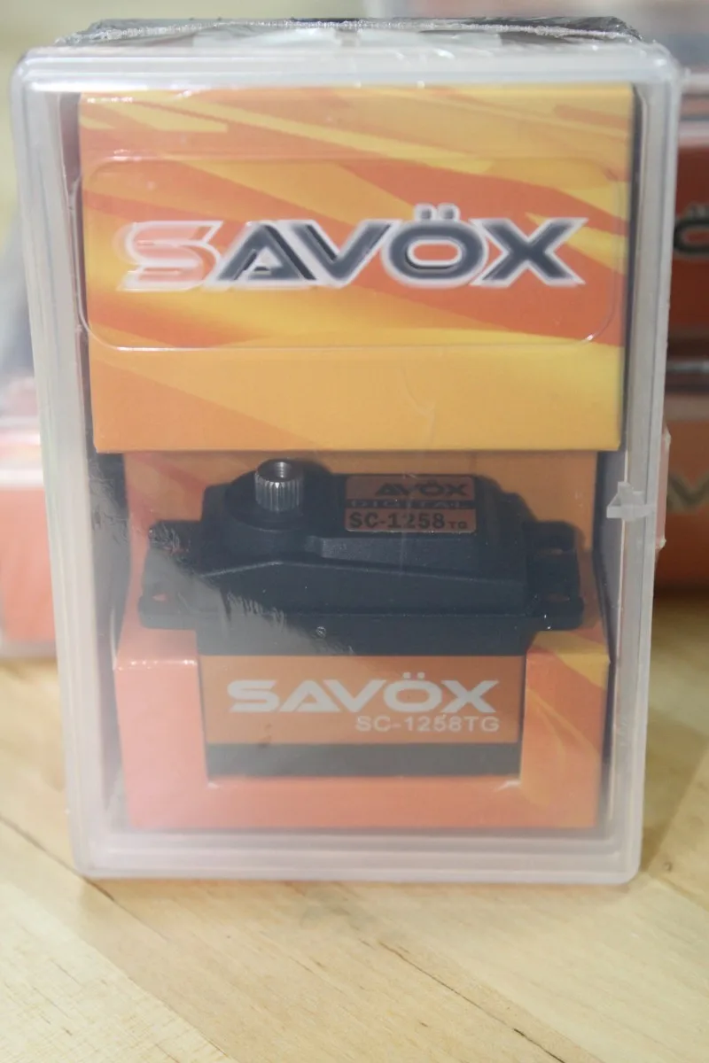 Новый и оригинальный SC 1258TG SAVOX 1258 с высоким крутящим моментом титановый