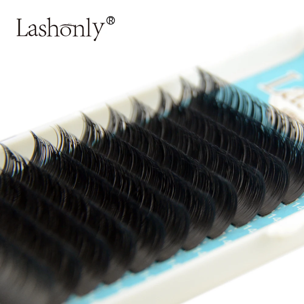 Lashonly матовая плоская ресница для наращивания ресниц индивидуальная в виде