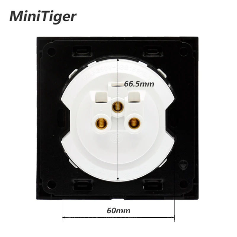 Minitiger 2019 Новое поступление 1 комплект 2 Way случайный щелчок вкл/выкл настенный