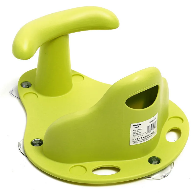 bath Chair 1 шт продукт по уходу за ребенком Детское сиденье для ванны новорожденный ванночка четыре цвета пластиковый детский стул для ванны противоскользящие принадлежности для купания ребенка# C - Цвет: bath Chair