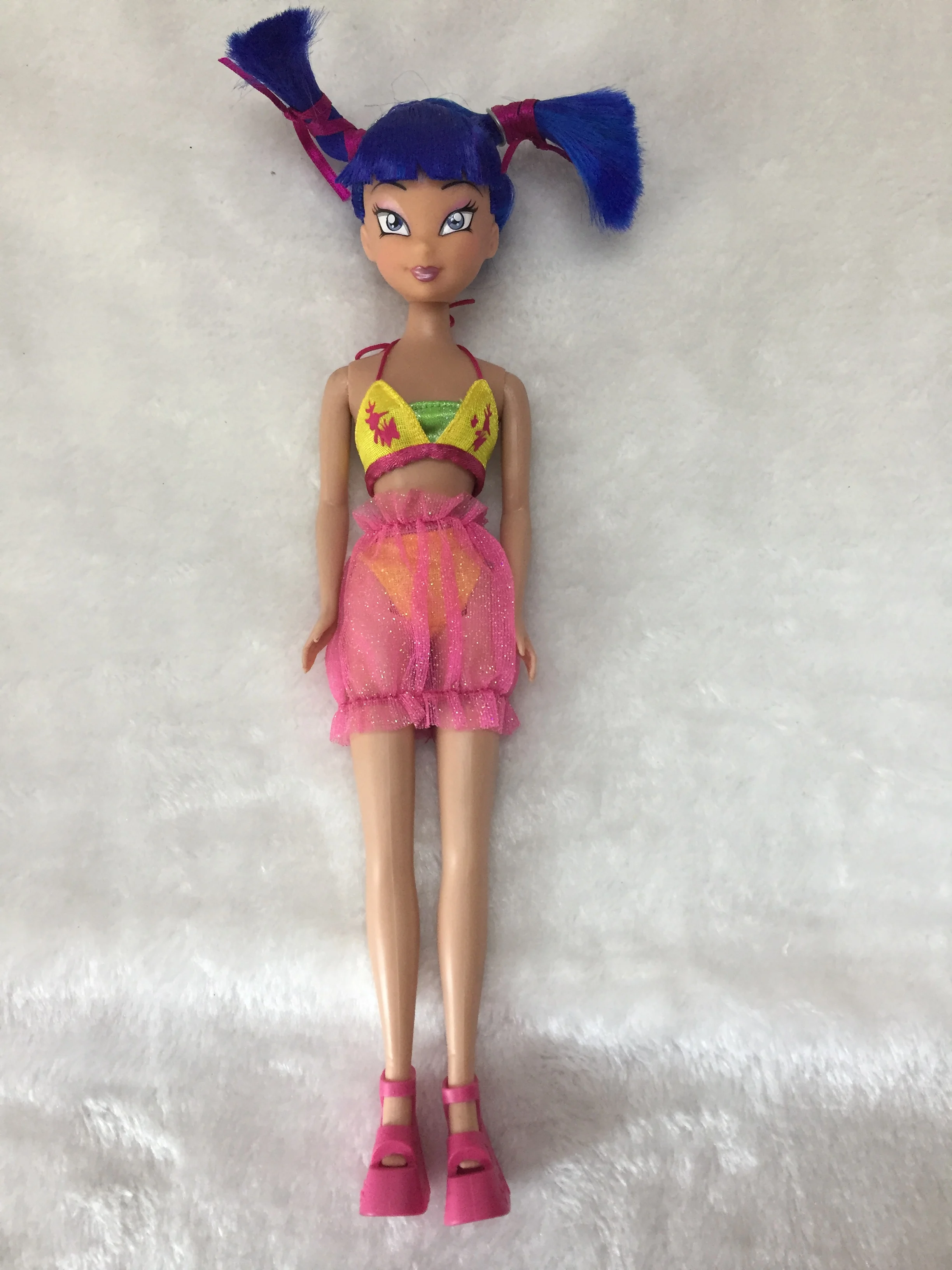 04 Bjd кукла Радуга Красочные девушки фигурки Фея Блум куклы blyth - Цвет: 04