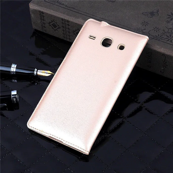 Для Samsung Galaxy Core Plus G350 G3500/Trend 3 G3502 G3508 Window Smart View Флип кожаный чехол батарея задняя