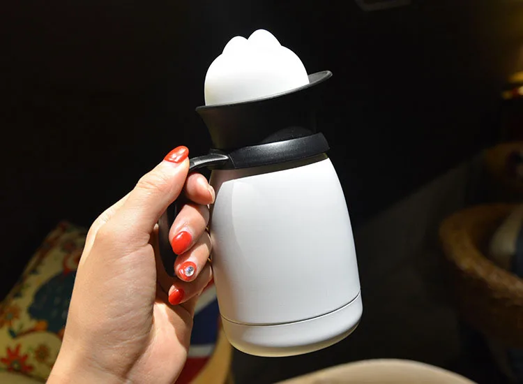 Оригинальная дорожная кофейная кружка с животными нержавеющая сталь стеклянная